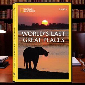 National Geographic World's Last Great Places 90s DVD Set